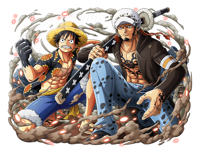 One Piece Treasure Cruise Artworks Luffy Law