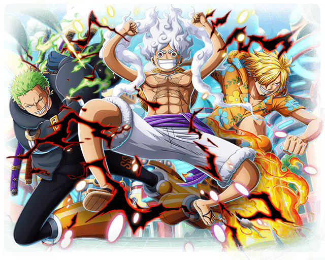 One Piece Treasure Cruise Artworks Luffy Zoro Sanji