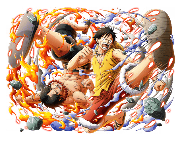 One Piece Treasure Cruise Artworks Luffy Ace