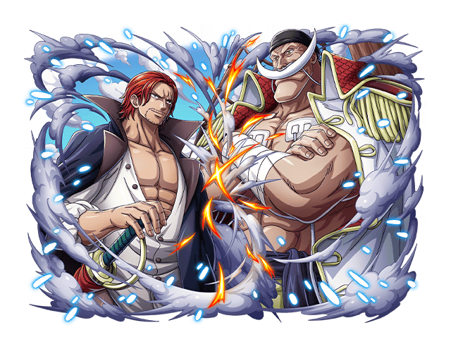 One Piece Treasure Cruise Artworks Barbe Blanche Shanks