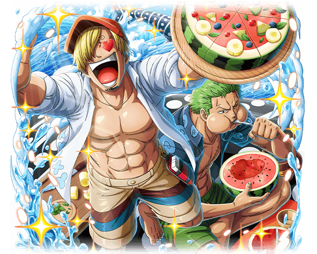 One Piece Treasure Cruise Artworks Zoro Sanji