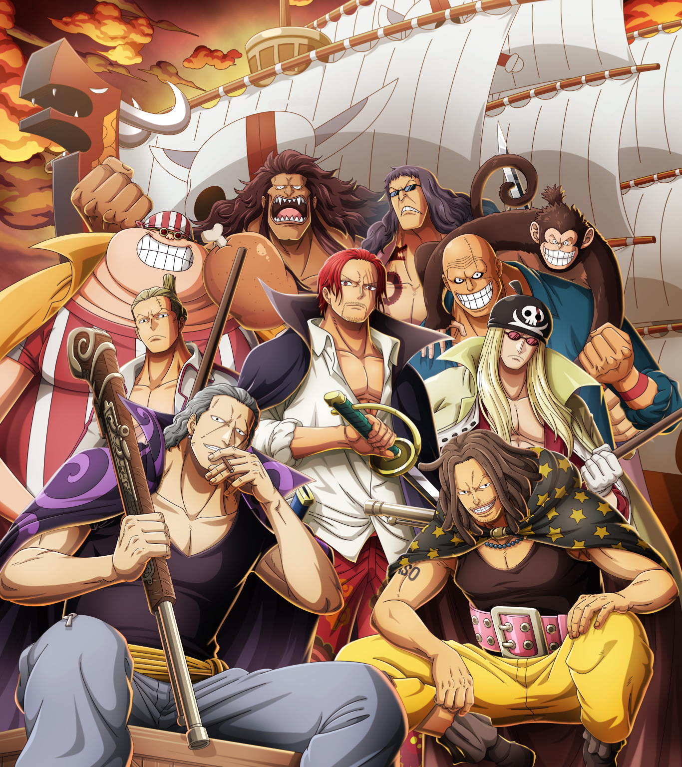 One Piece Treasure Cruise Artworks Shanks