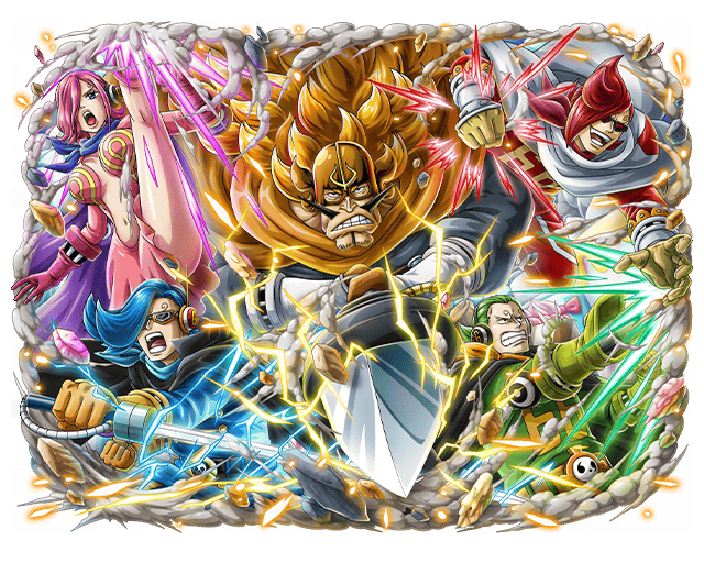 One Piece Treasure Cruise Artworks Judge Ichiji Niji Yonji Reiju