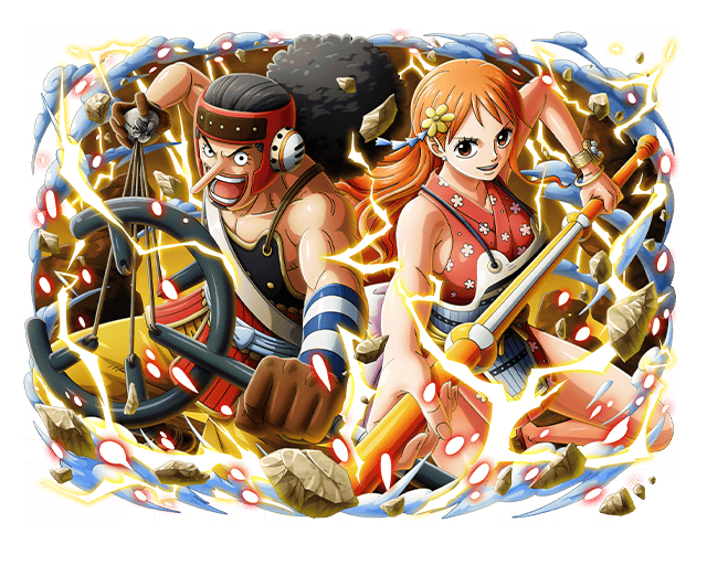 One Piece Treasure Cruise Artworks Nami Usopp