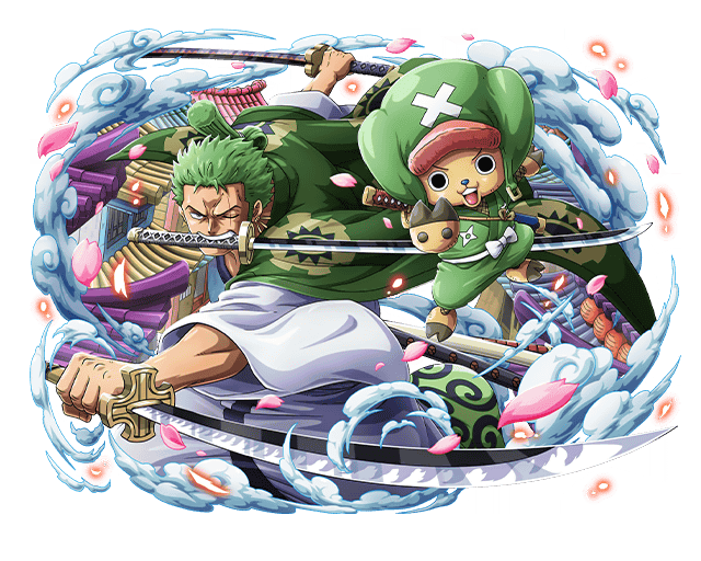 One Piece Treasure Cruise Artworks Zoro Chopper