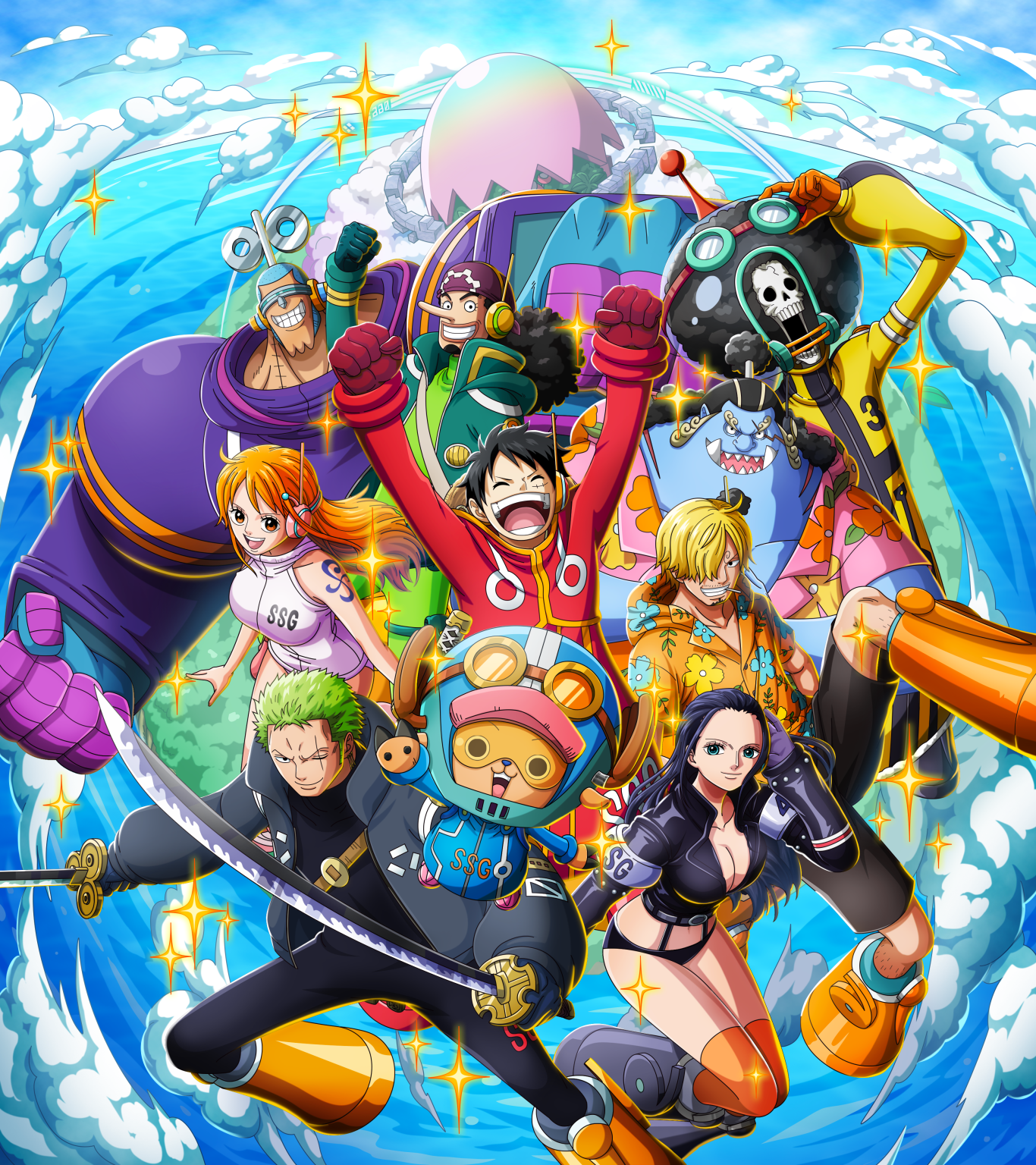 One Piece Treasure Cruise Artworks Luffy