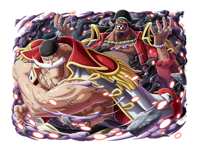 One Piece Treasure Cruise Artworks Barbe Blanche Barbe Noire