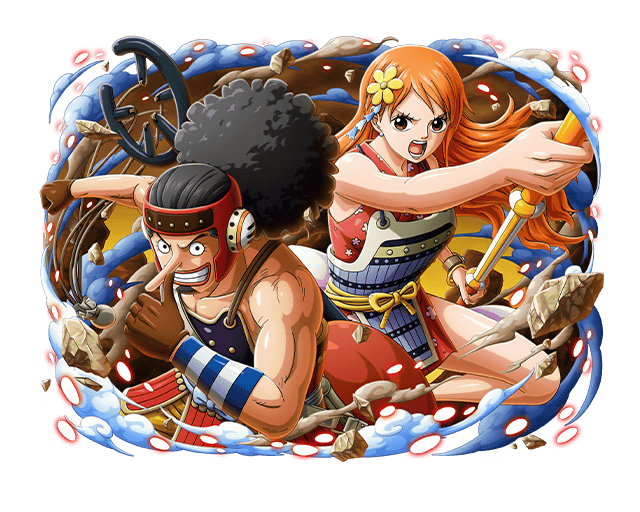 One Piece Treasure Cruise Artworks Nami Usopp