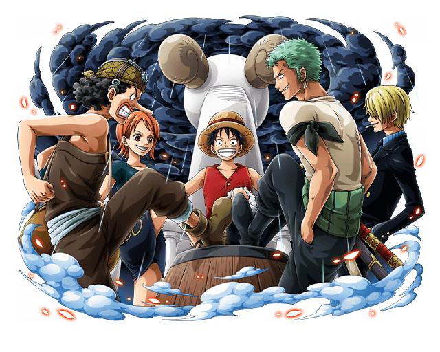 One Piece Treasure Cruise Artworks Luffy Zoro Nami Usopp Sanji