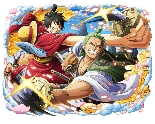 One Piece Treasure Cruise Artworks Luffy Zoro