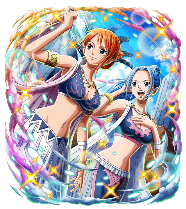 One Piece Treasure Cruise Artworks Nami Vivi