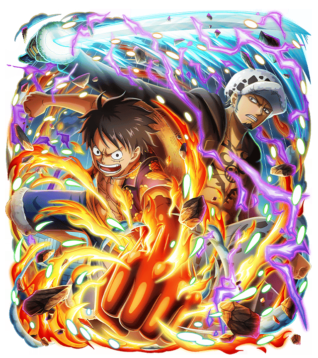 One Piece Treasure Cruise Artworks Luffy Law