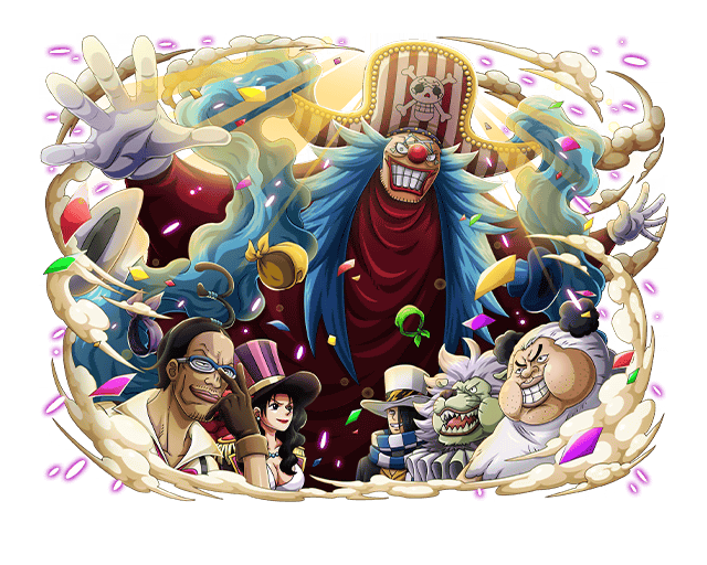 One Piece Treasure Cruise Artworks Baggy Morge Cabaji Mr 3 Alvida