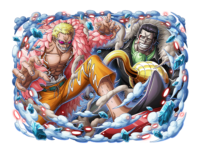 One Piece Treasure Cruise Artworks Doflamingo Crocodile