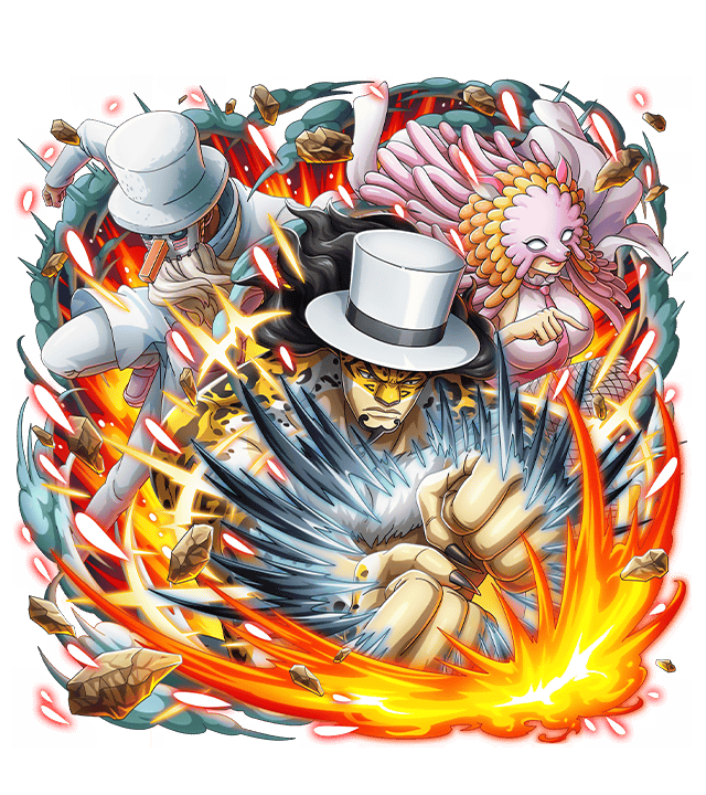 One Piece Treasure Cruise Artworks Lucci Kaku Stussy