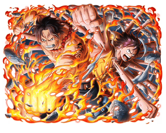 One Piece Treasure Cruise Artworks Luffy Ace