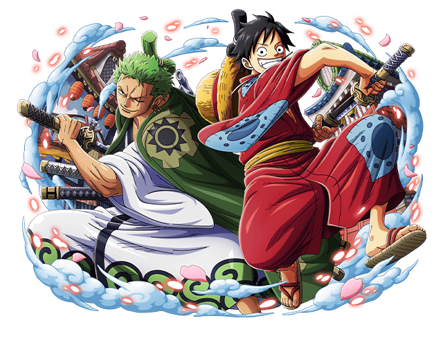 One Piece Treasure Cruise Artworks Luffy Zoro