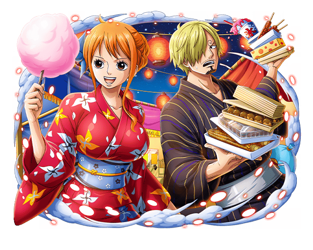 One Piece Treasure Cruise Artworks Nami Sanji