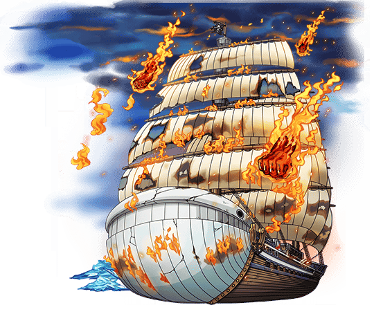 One Piece Treasure Cruise Artworks Moby Dick - Paramount War Version