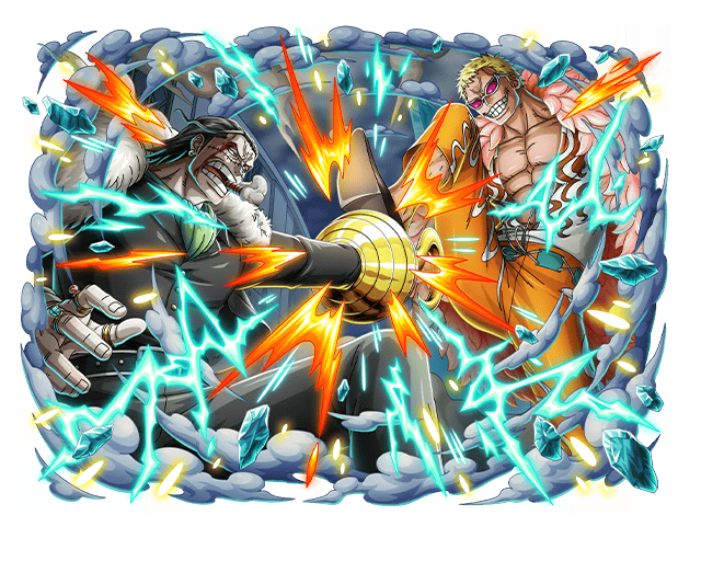 One Piece Treasure Cruise Artworks Doflamingo Crocodile