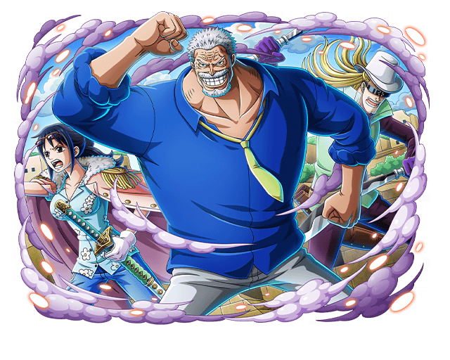 One Piece Treasure Cruise Artworks Garp Tashigi Hermep