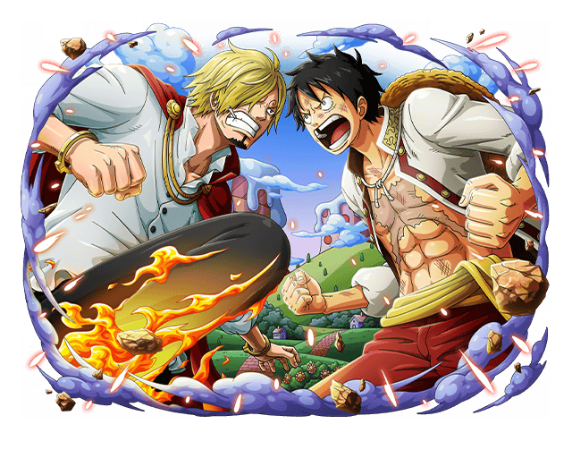 One Piece Treasure Cruise Artworks Luffy Sanji