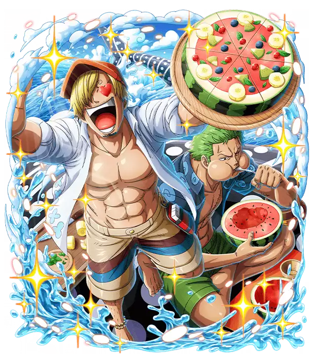 One Piece Treasure Cruise Artworks Zoro Sanji