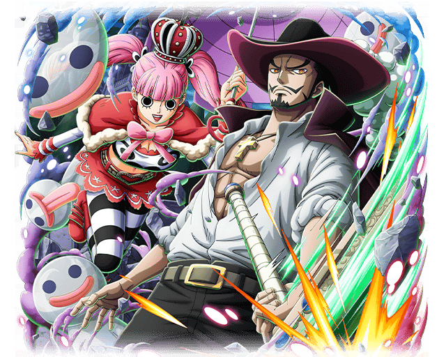 One Piece Treasure Cruise Artworks Mihawk Perona