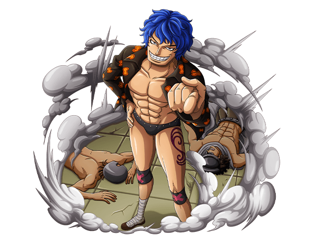 One Piece Treasure Cruise Artworks Blue Gilly