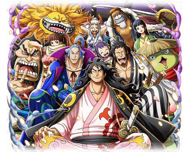 One Piece Treasure Cruise Artworks Momonosuke Kinemon Denjiro