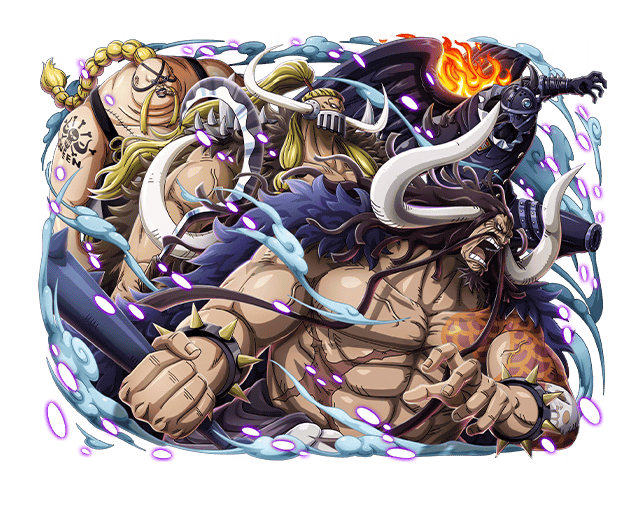 One Piece Treasure Cruise Artworks Kaido Alber Queen Jack