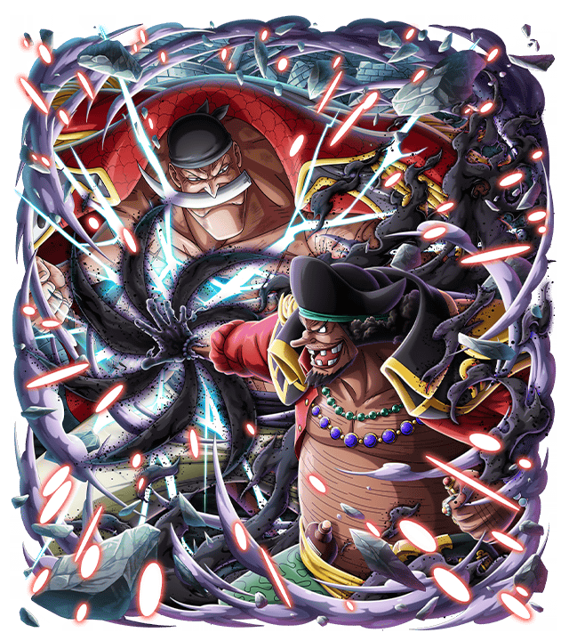 One Piece Treasure Cruise Artworks Barbe Blanche Barbe Noire